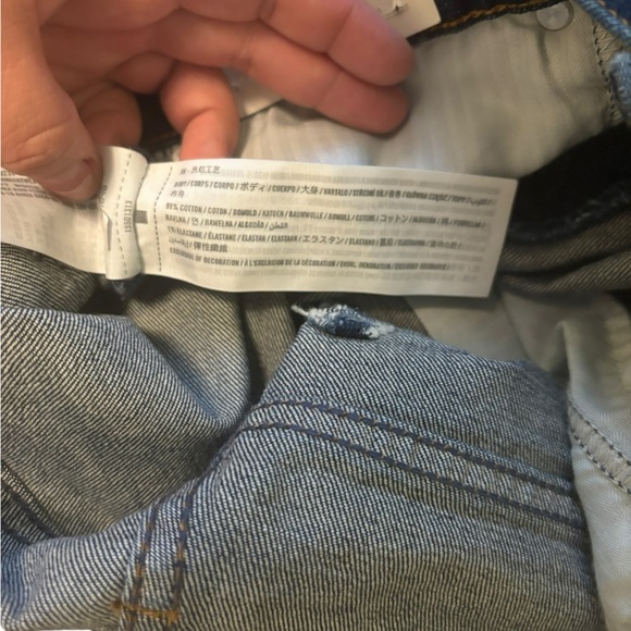 NWT Abercrombie & Fitch Ankle Straight Ultra High Rise Denim Jeans- Size 30/12 - Picture 5 of 6